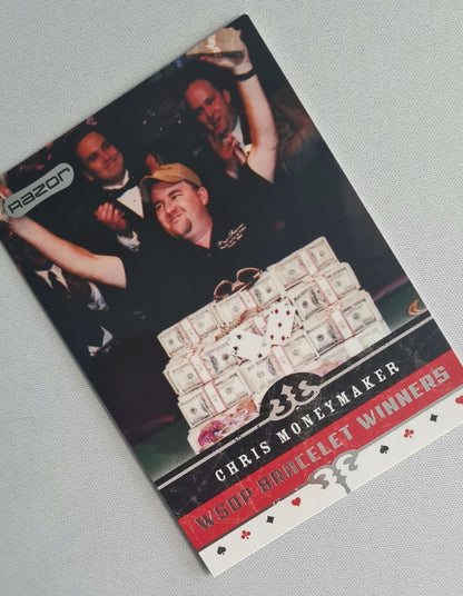 Chris Moneymaker - 2006 Razor Entertainment WSOP Bracelet Winners - POKER Star #62