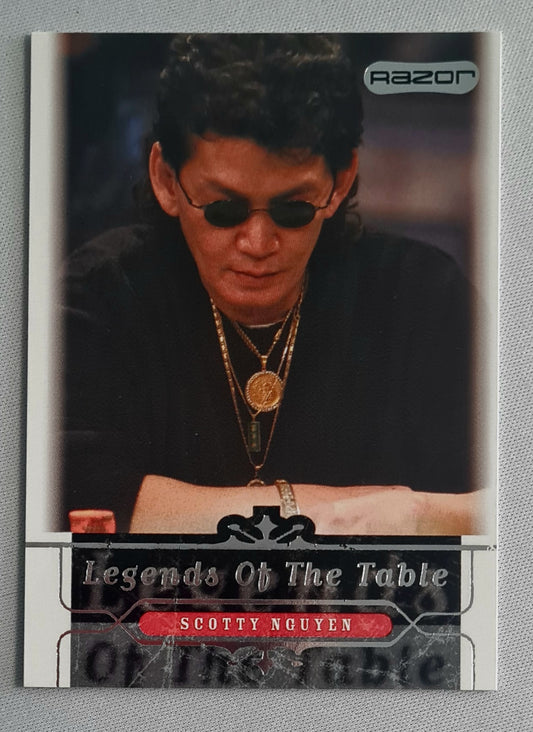 Scotty Nguyen - 2006 Razor Entertainment WSOP Legends of the Table - POKER Star #40