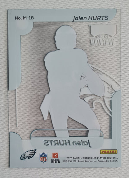 Jalen Hurts - 2020 Panini Chronicles Playoff Football NFL Philadelphia Eagles Rookies #M-18