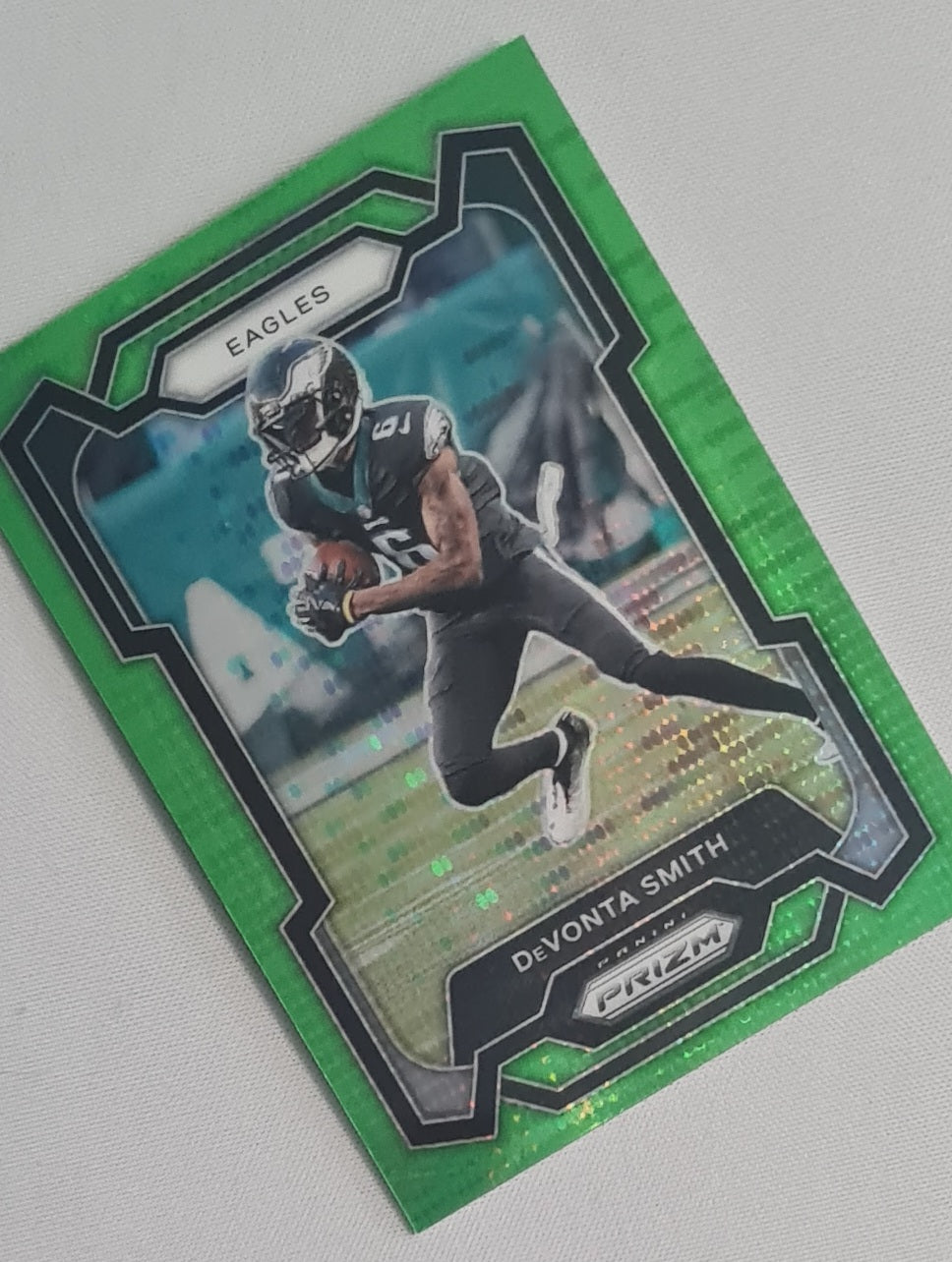 Devonta Smith - 2023 Panini Prizm Football NFL Philadelphia Eagles #240 Green