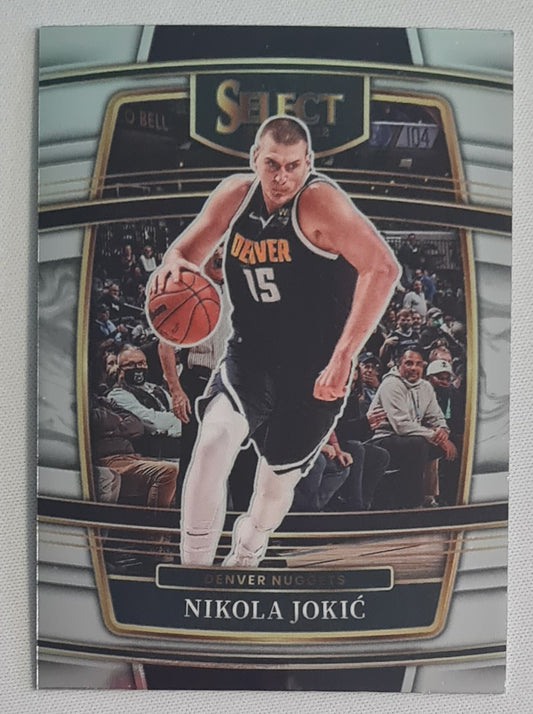 Nikola Jokic - 2021/22 Panini Select Football NBA Basketball Denver Nuggets #82