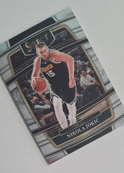 Nikola Jokic - 2021/22 Panini Select Football NBA Basketball Denver Nuggets #82