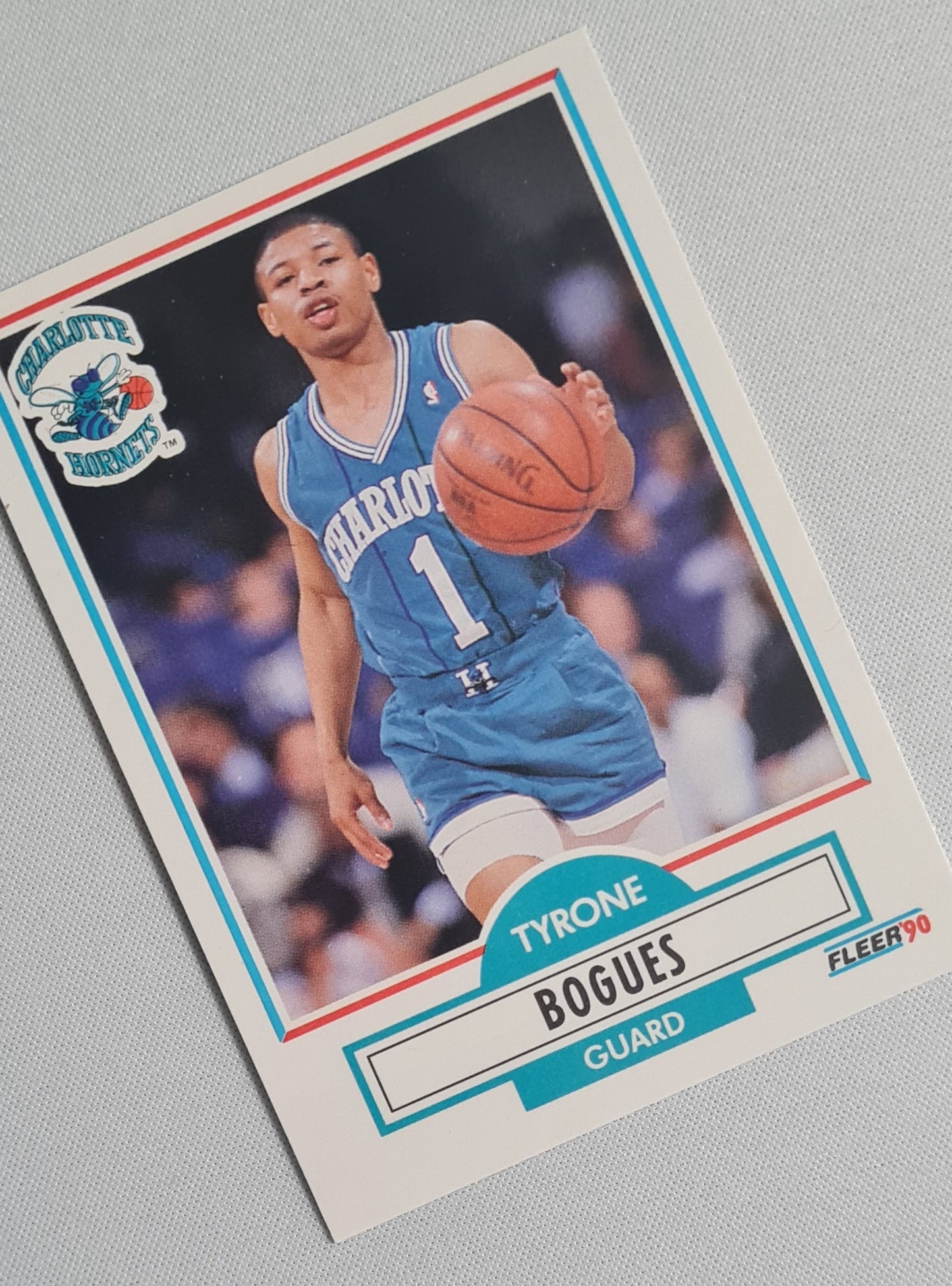 Tyrone Bogues - 1990 Fleer NBA Basketball Charlotte Hornets #16