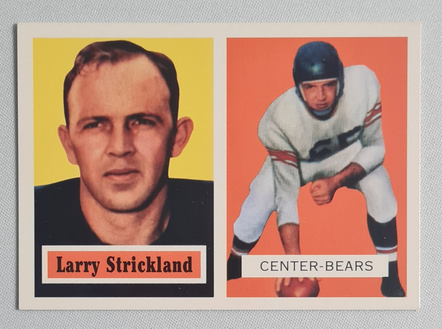 Larry Strickland - 1957 Topps Football Archives * The Ultimate 1957 Series #105