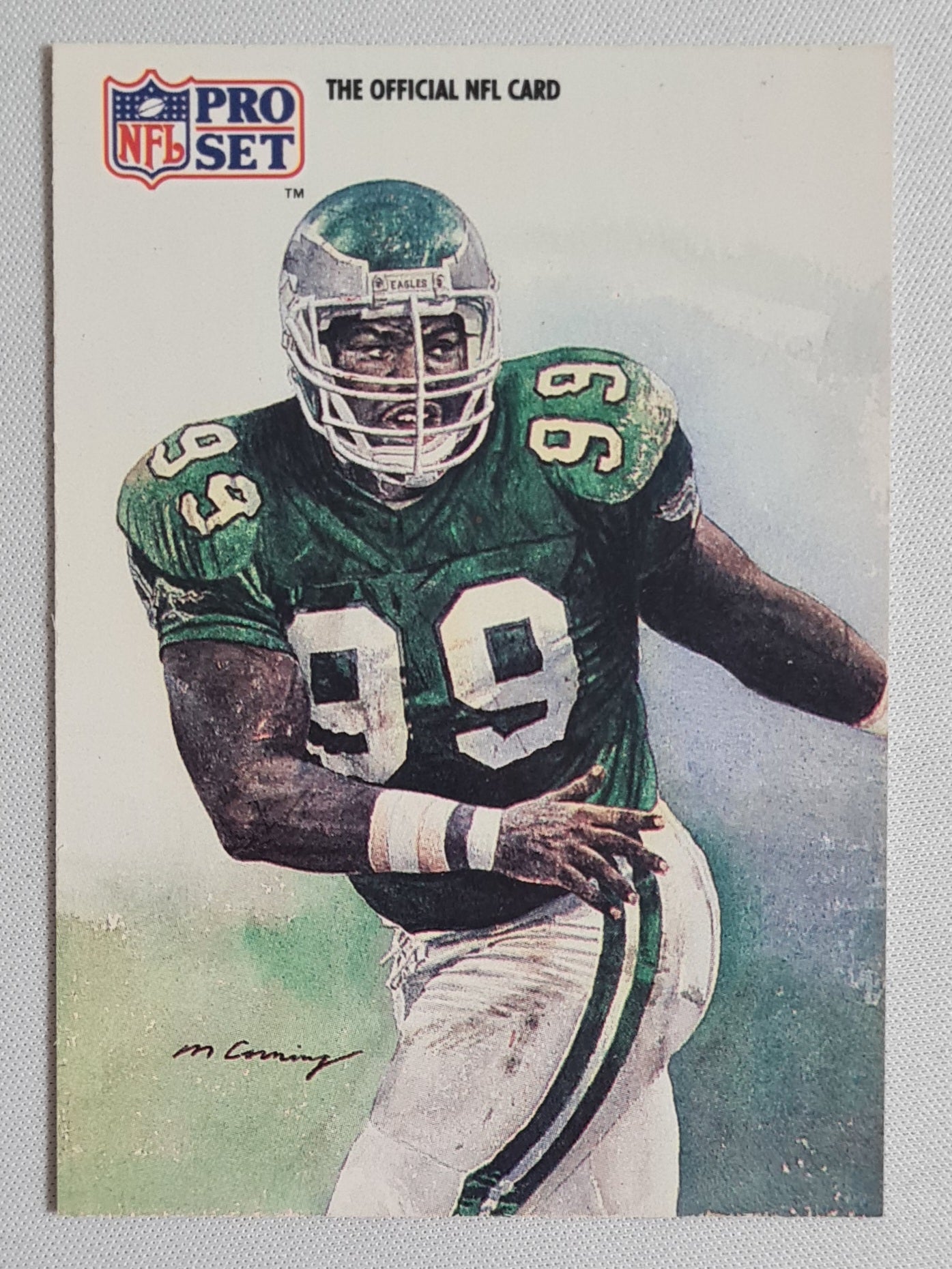 Jerome Brown - 1991 National Football League Pro Set NFL Philadelphia Eagles #392