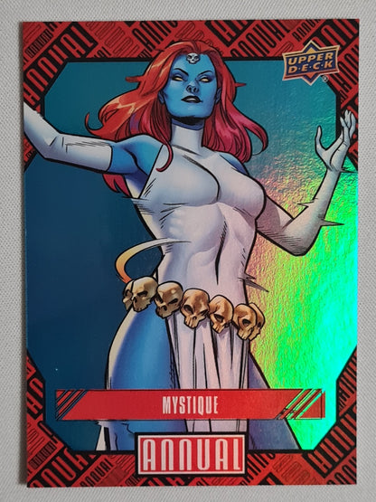 Mystique -  2023/24 Upper Deck - Marvel Annual #57 Blue Holo