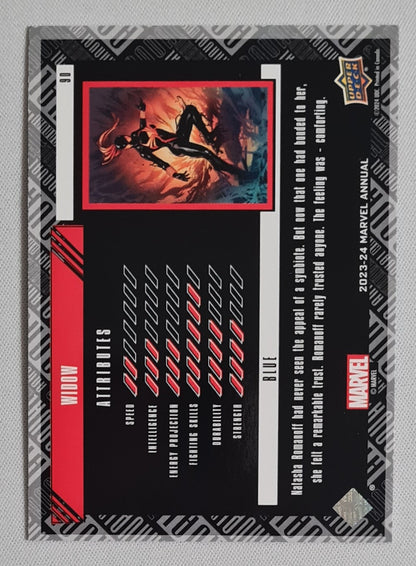 Widow - 2023/24 Upper Deck - Marvel Annual #90 Blue Holo