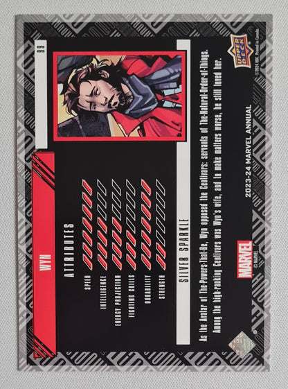 Wyn - 2023/24 Upper Deck - Marvel Annual #57 Silver Sprakle Parallel