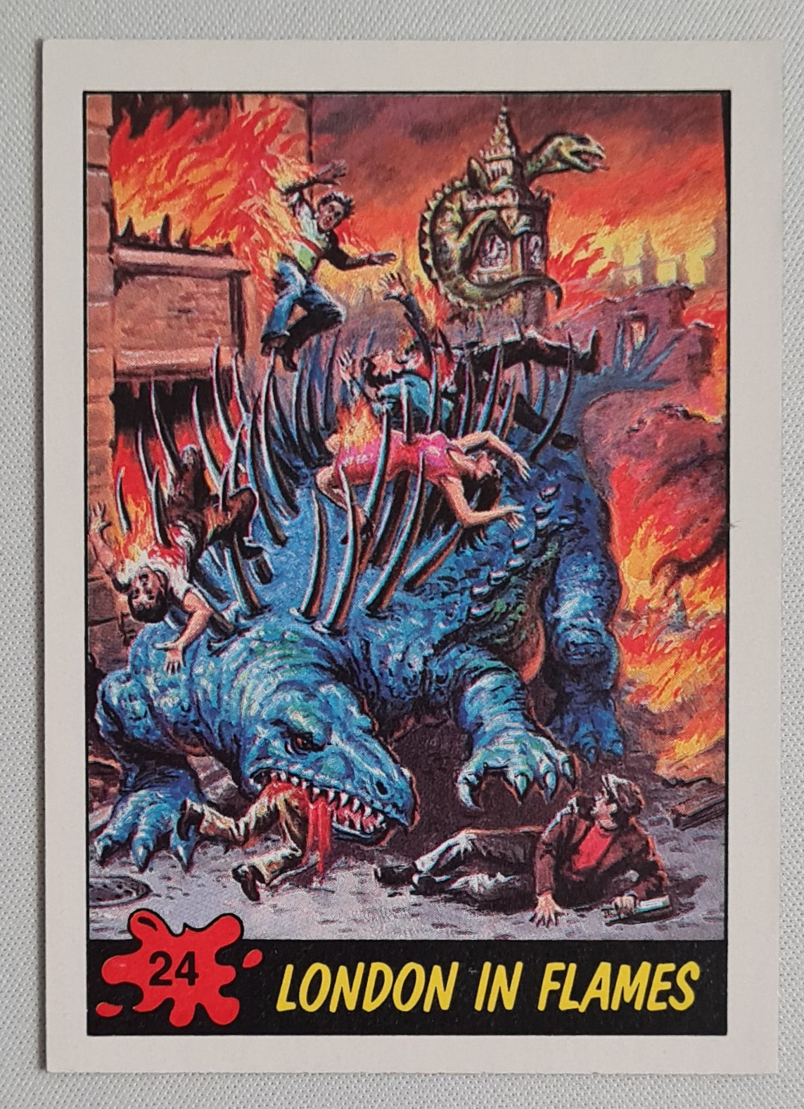 London in Flames - 1988Topps The Daily Telegraph #24
