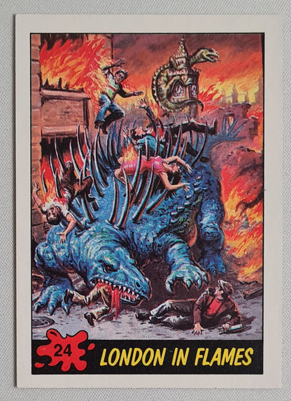London in Flames - 1988Topps The Daily Telegraph #24