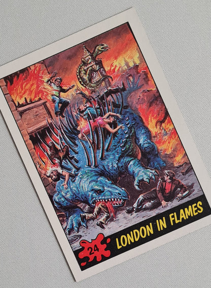 London in Flames - 1988Topps The Daily Telegraph #24
