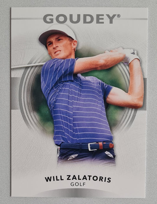 Will Zalatoris - 2022 Upper Deck Goodwin Champions - Goudey Golf #G9