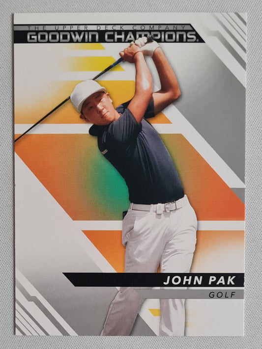 John Pak - 2022 Upper Deck Goodwin Champions - Golf #23