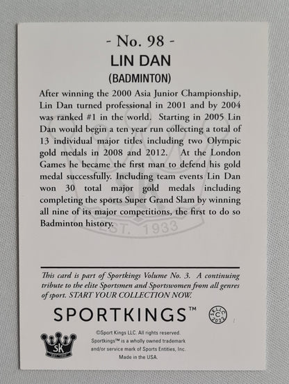 Lin Dan - 2022 Sport Kings Badminton #98