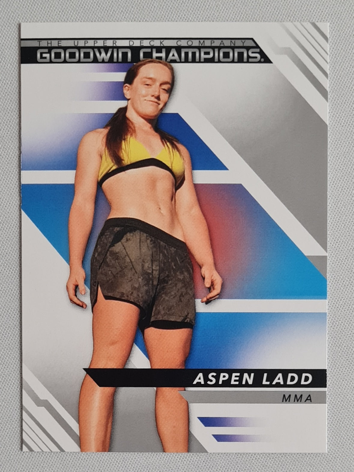 Aspen Ladd - 2022 Upper Deck Goodwin Champions MMA Fightster #53