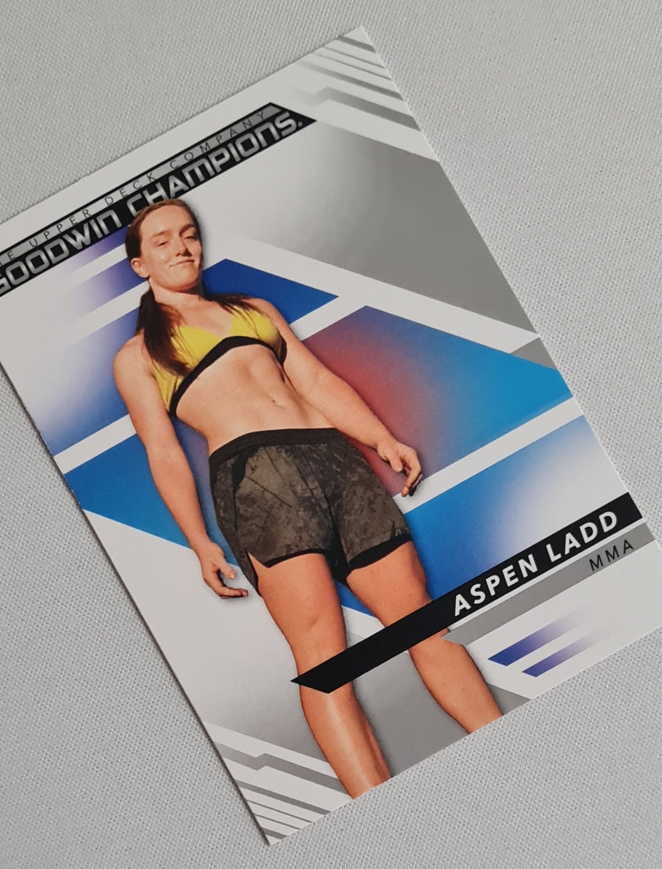 Aspen Ladd - 2022 Upper Deck Goodwin Champions MMA Fightster #53