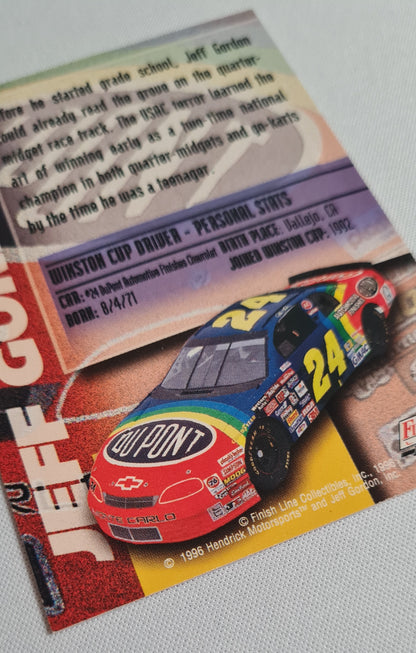 Jeff Gordon - 1996 Hendrick Motorsport - Finish Line racing NASCAR #87
