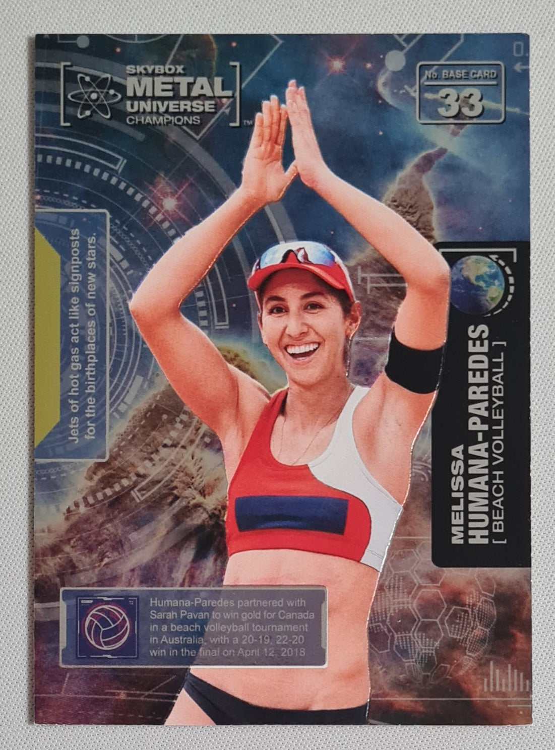 Melissa Humana-Paredes - 2021 Sky Box Metal Universe Champions - Beach Volleyball #33
