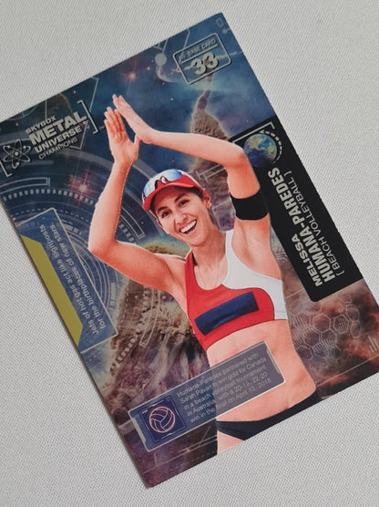 Melissa Humana-Paredes - 2021 Sky Box Metal Universe Champions - Beach Volleyball #33