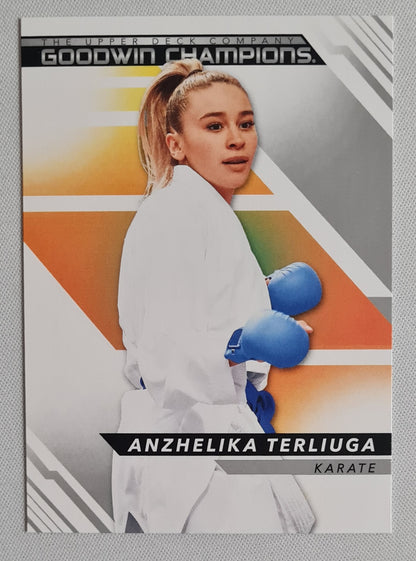 Anzhelika Terliuga - 2022 Upper Deck Goodwin Champion - Karate #56