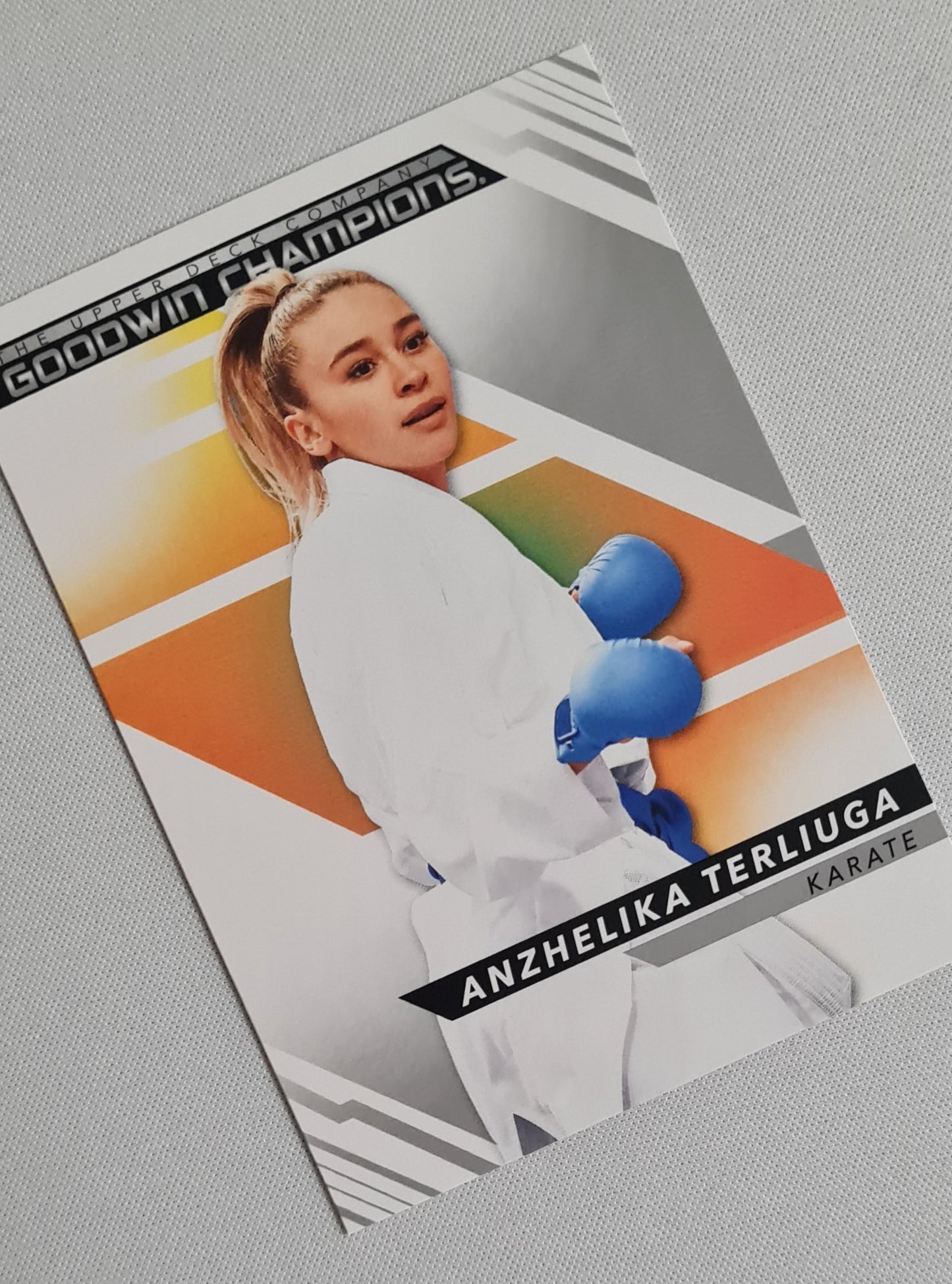 Anzhelika Terliuga - 2022 Upper Deck Goodwin Champion - Karate #56