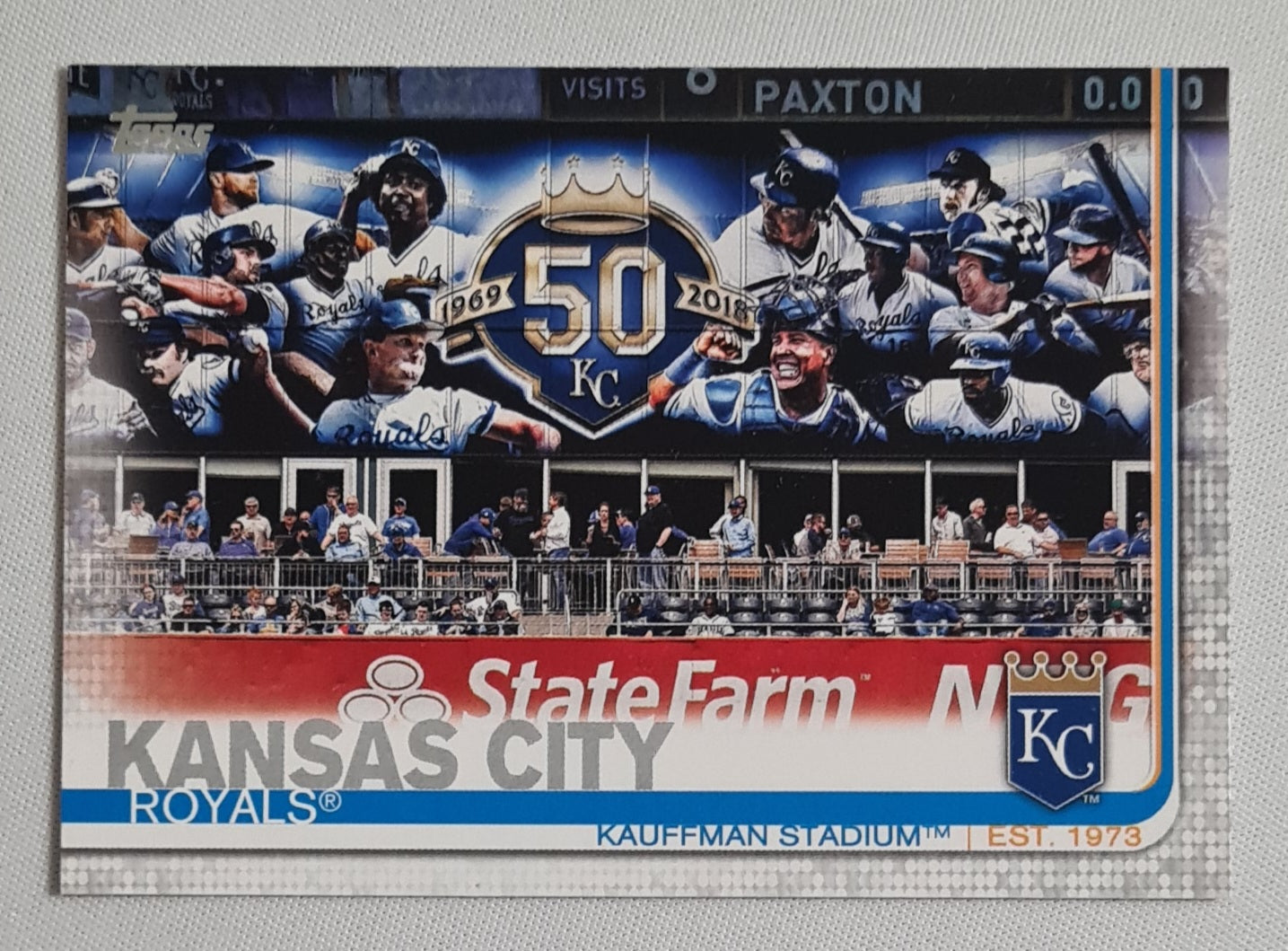 Kansas City Royals - 2019 Topps MLB Baseball #609 Series 2