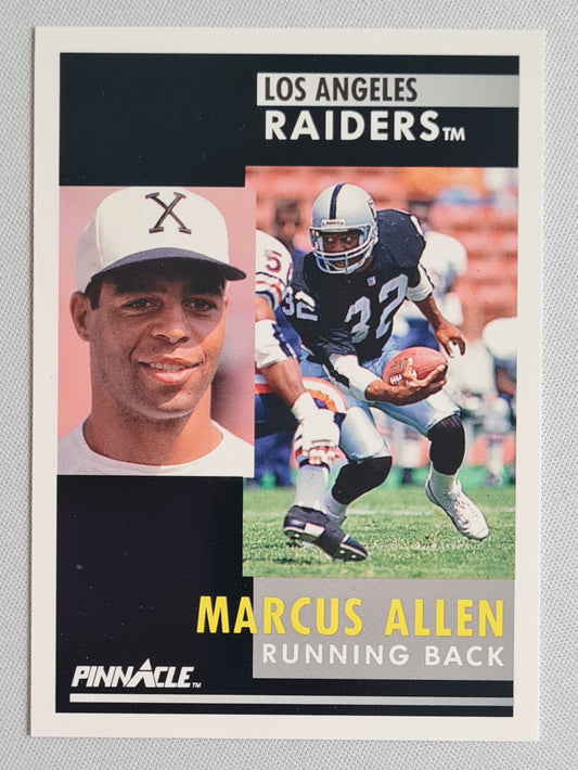 Marcus Allen - 1991 Score Pinnacle L.A. Raiders #232