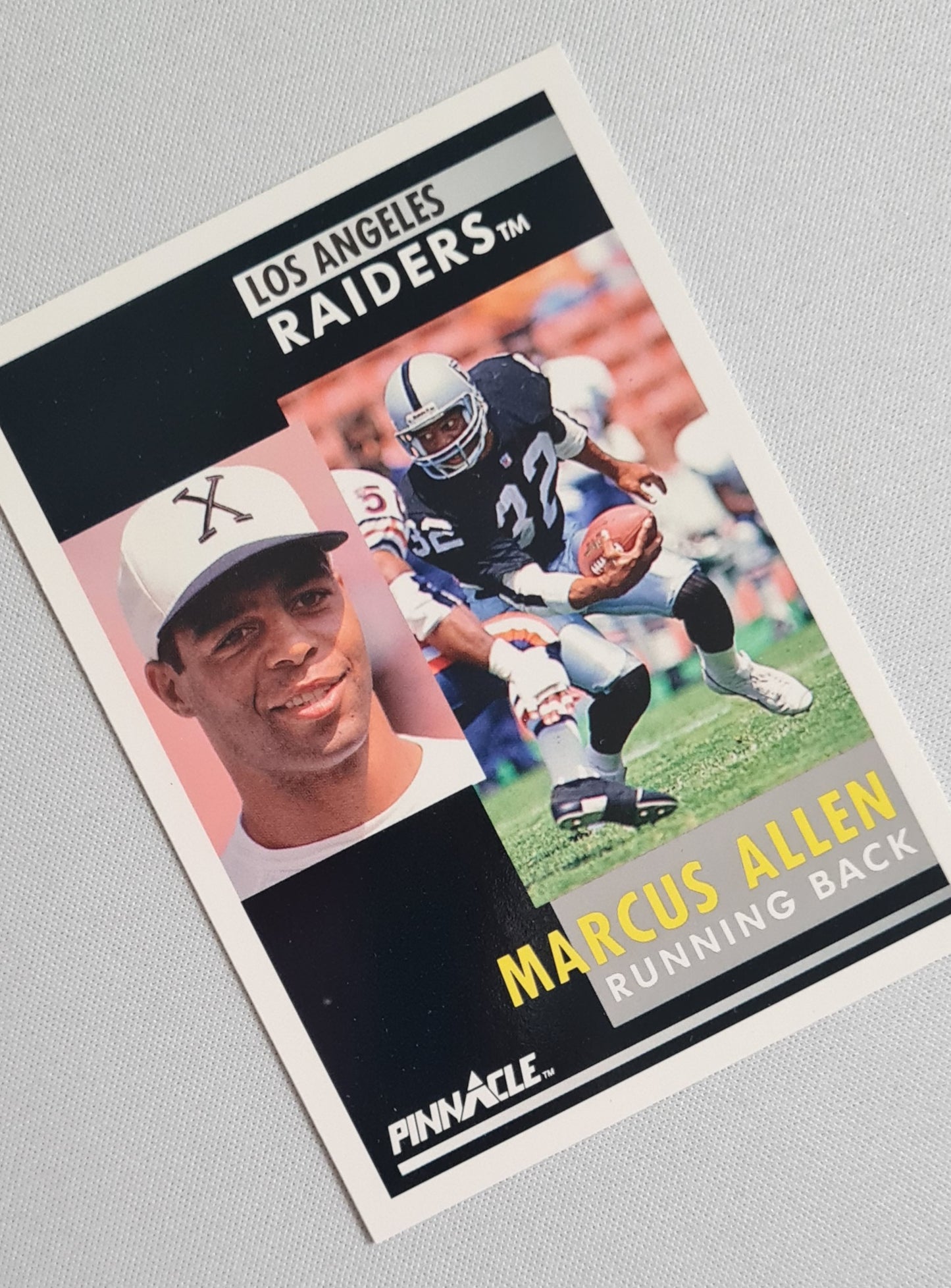 Marcus Allen - 1991 Score Pinnacle L.A. Raiders #232