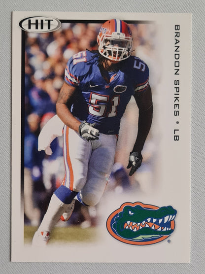 Brandon Spikes - 2010 Sage HIT University of Miami Gators #15