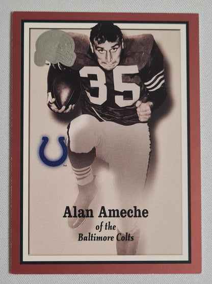 Alan Ameche - 2000 Fleer SkyBox NFL Baltimore Colts - Fullback #86