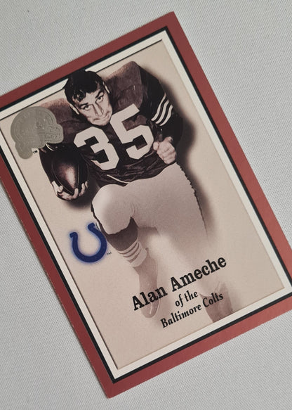 Alan Ameche - 2000 Fleer SkyBox NFL Baltimore Colts - Fullback #86