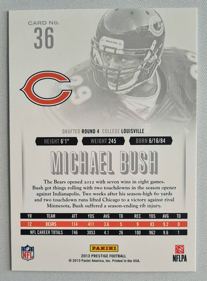 Michael Bush - 2013 Panini Prestige Football NFL Chicago Bears #36