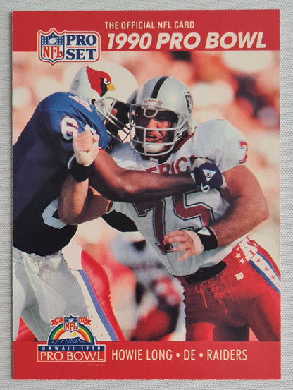 Howie Long - 1990 National Football League PRO SET 1990 Pro Bowl NFL Raiders #351
