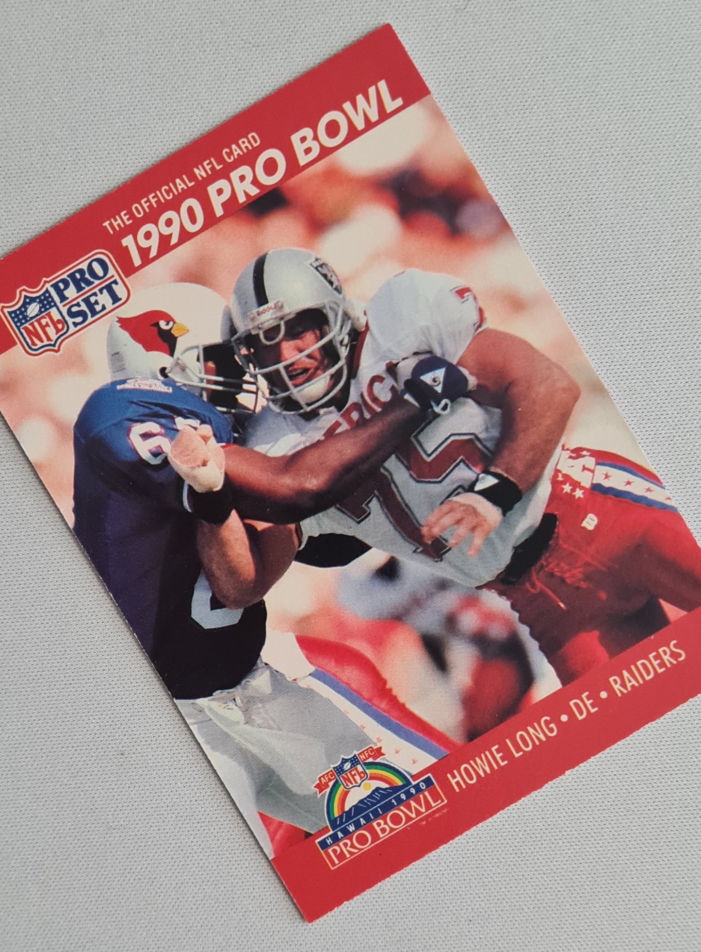 Howie Long - 1990 National Football League PRO SET 1990 Pro Bowl NFL Raiders #351