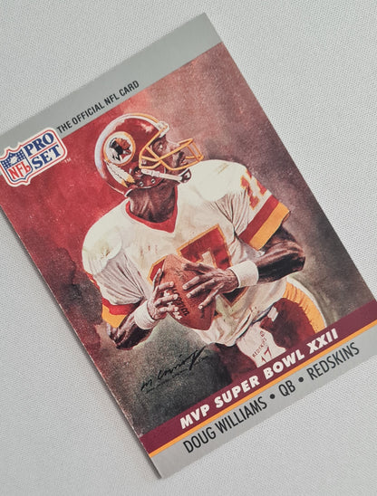 Doug Williams - 1990 National Football League PRO SET NFL Washington Redskins #22