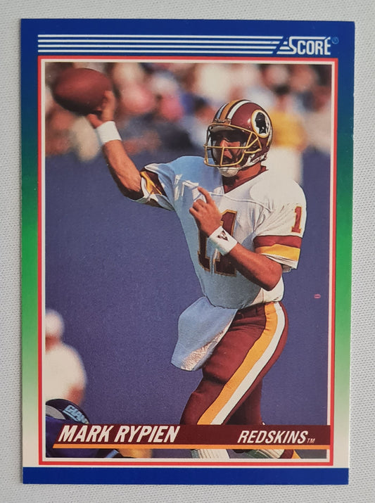 Mark Rypien - 1990 Score NFL Football Washington Redskins #350