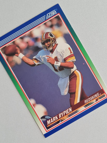 Mark Rypien - 1990 Score NFL Football Washington Redskins #350