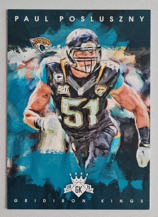 Paul Posluszny - 2015 Panini Gridiron Kings Football NFL Jacksonville Jaguars #98