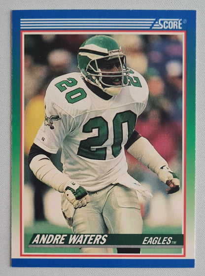 Andre Waters - 1990 Score NFL Football Philadelphia Eagles #413