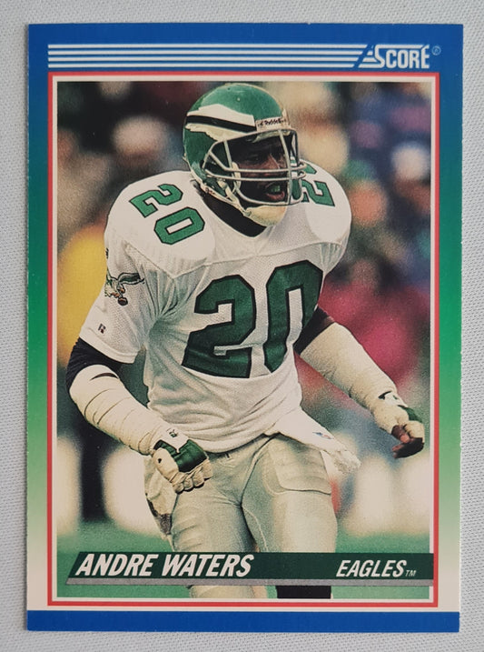 Andre Waters - 1990 Score NFL Football Philadelphia Eagles #413