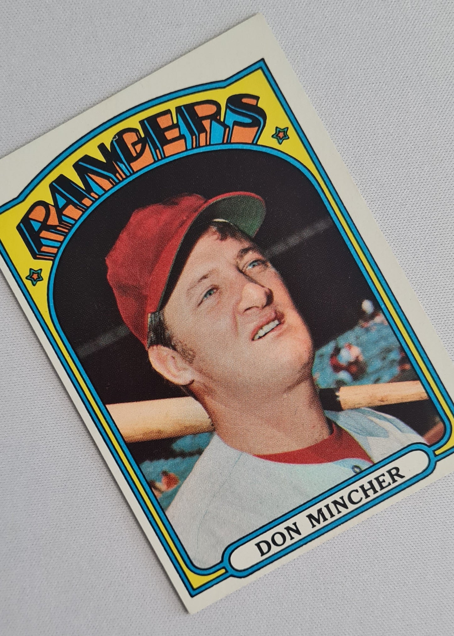 Don Mincher - 1972 O-Pee-Chee Baseball - TCG MLB Texas Rangers First Base #242
