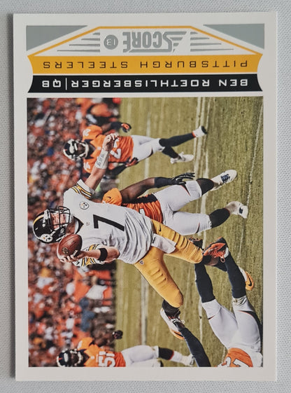 Ben Roethlisberger - 2013 Panini Score Football NFL Football Pittsburgh Steelers #165