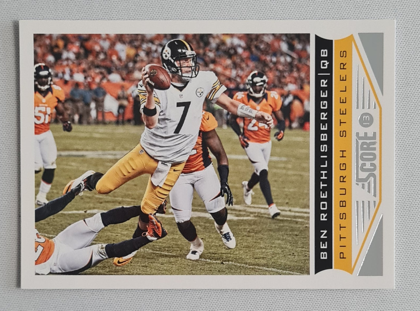 Ben Roethlisberger - 2013 Panini Score Football NFL Football Pittsburgh Steelers #165