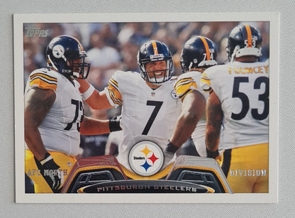 Pittsburgh Steelers - 2013 Topps NFL Football Pittsburgh Steelers Team Card (2012 Team Leader) #105