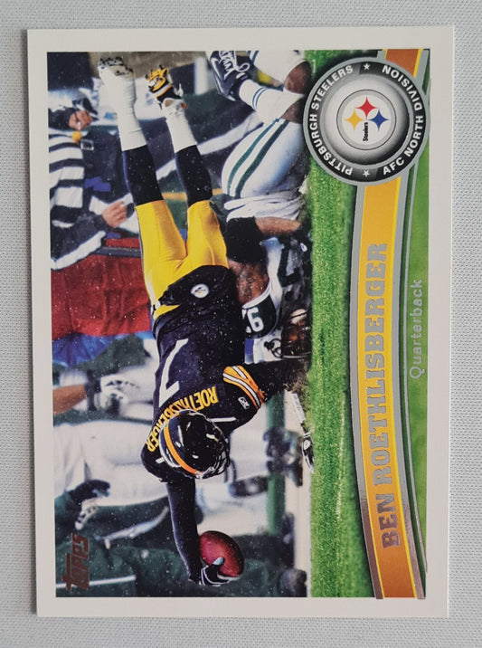 Ben Roethlisberger - 2011 Topps NFL Football Pittsburgh Steelers Quarterback #90