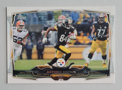 Antonio Brown - 2014 Topps NFL Football Pittsburgh Steelers Wide Receiver #293