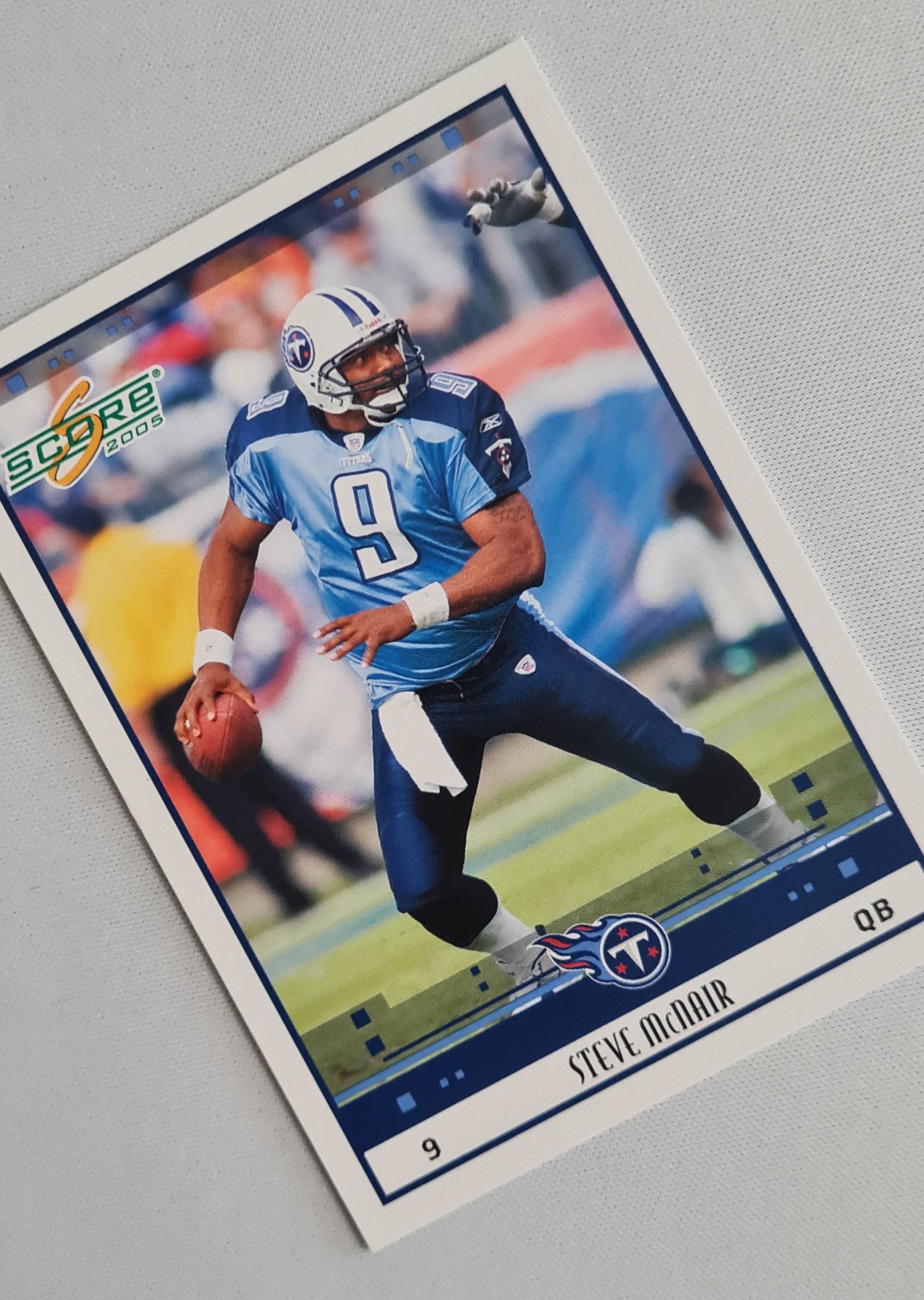 Steve McNair - 2005 Donruss Score Playoff NFL Football Tennessee Titans QB #291