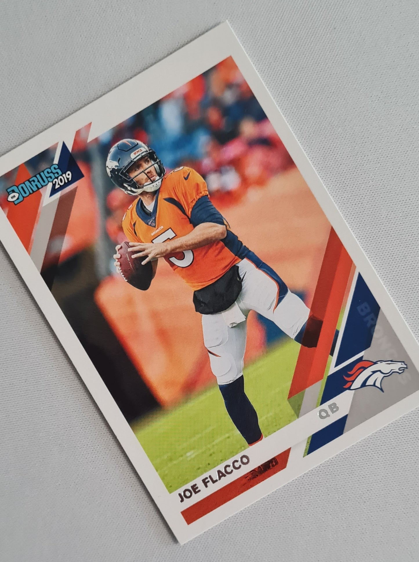 Joe Flacco - 2019 Panini Donruss Football NFL Denver Broncos QB #82
