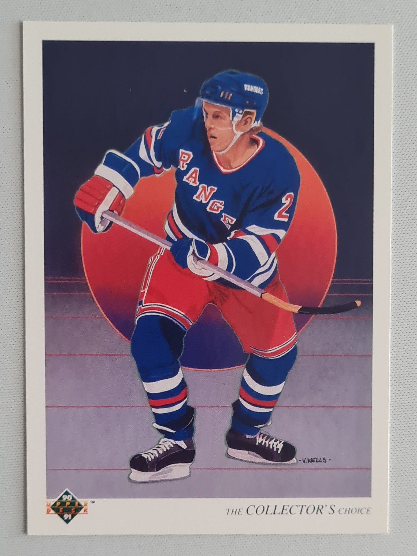 Brian Leetch - 1990 Upper Deck NHL Ice Hockey NY Rangers #315