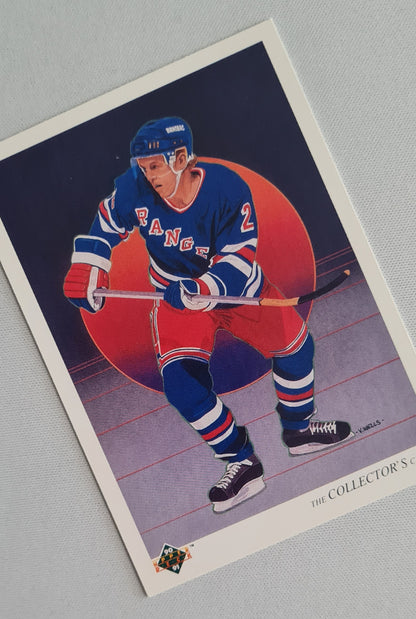 Brian Leetch - 1990 Upper Deck NHL Ice Hockey NY Rangers #315